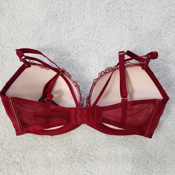 New!Victorias Secret Very Sexy Midnight Affair Embroidery Push Up Bra - Picture 8 of 12